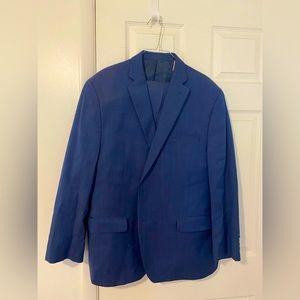 Blue Michael Suit jacket 46R Pants 40” waist and 30” length
